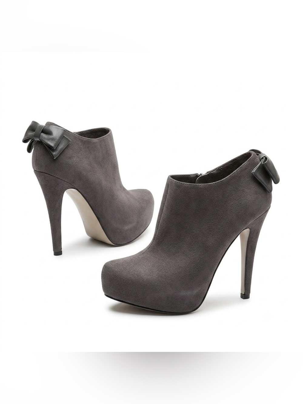 🌟Host Pick🌟Women’s JustFab Gray Bow Booties